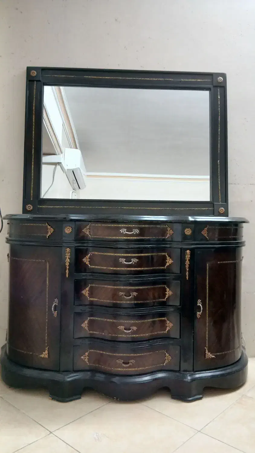 میز کنسول با آینه|بوفه، ویترین، کنسول|مشهد, یوسفیه (شهرک غرب)|دیوار