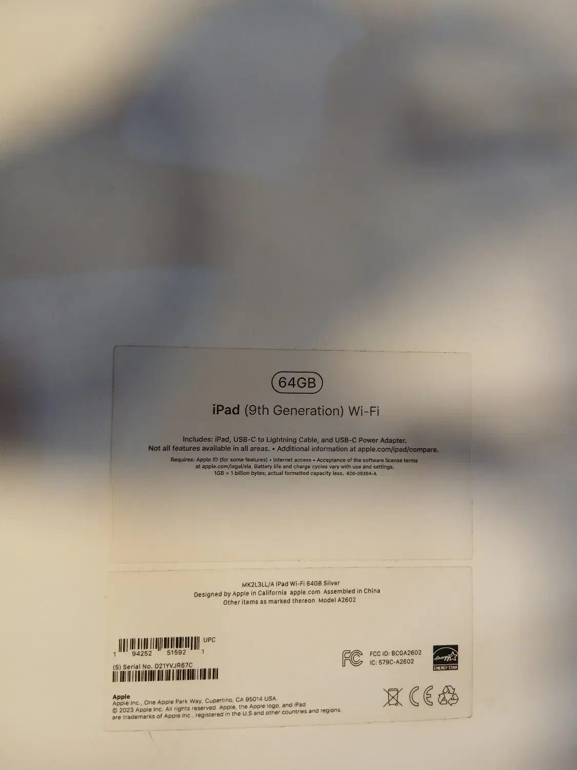 آیپد نسل ۹ سال ۲۰۲۱ ۶۴ گیگ wifi|تبلت|تهران, گلستان (شهرک راه آهن)|دیوار