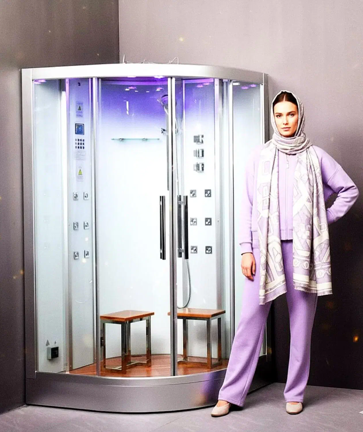 کابین دوش مخصوص زندگی اهوازی سونا بخار خشک جکوزی|لوازم حمام|اهواز, کیانپارس |دیوار