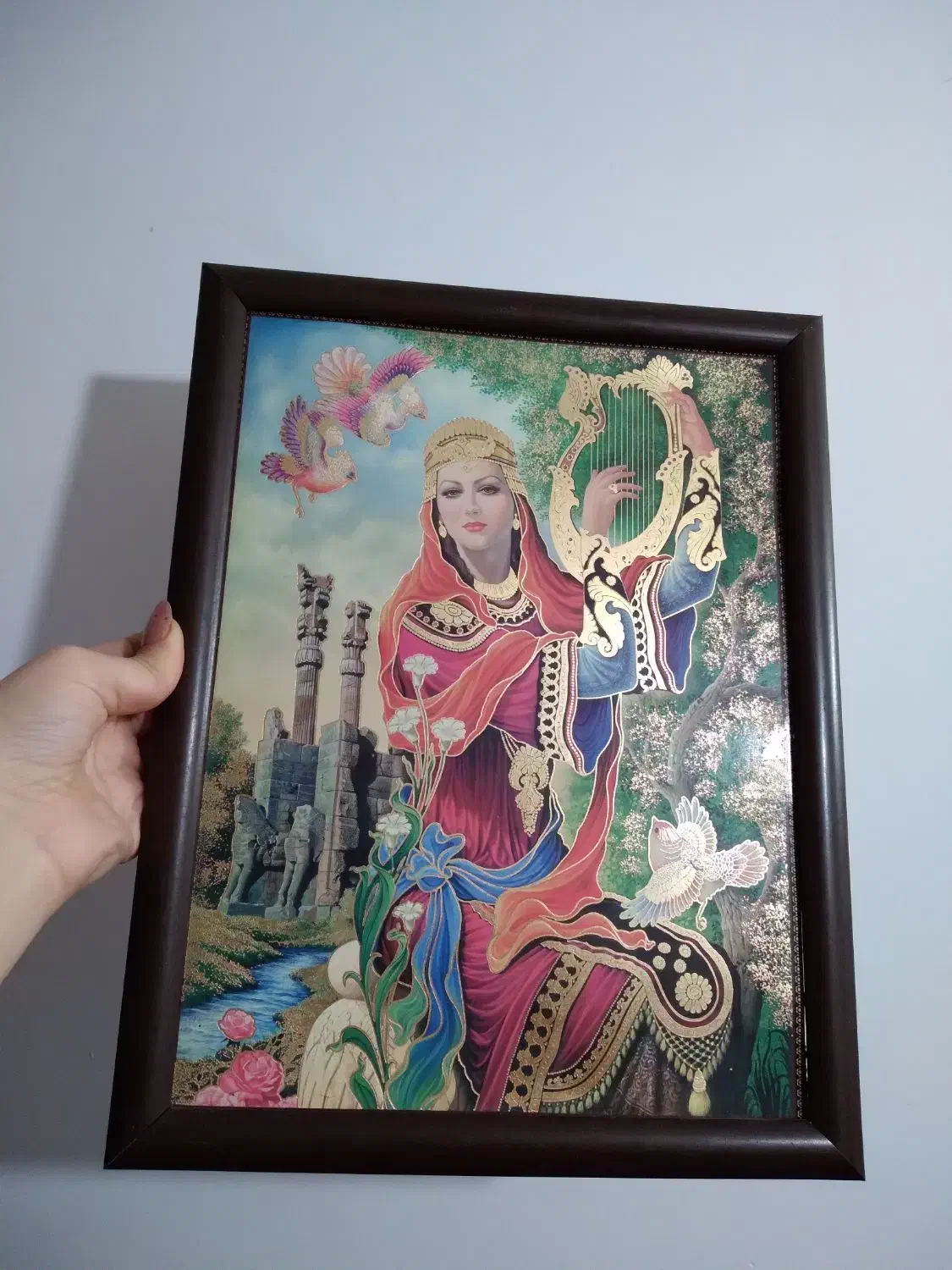 تابلو|تابلو، نقاشی، عکس|قم, سراجه (۱۵ خرداد)|دیوار