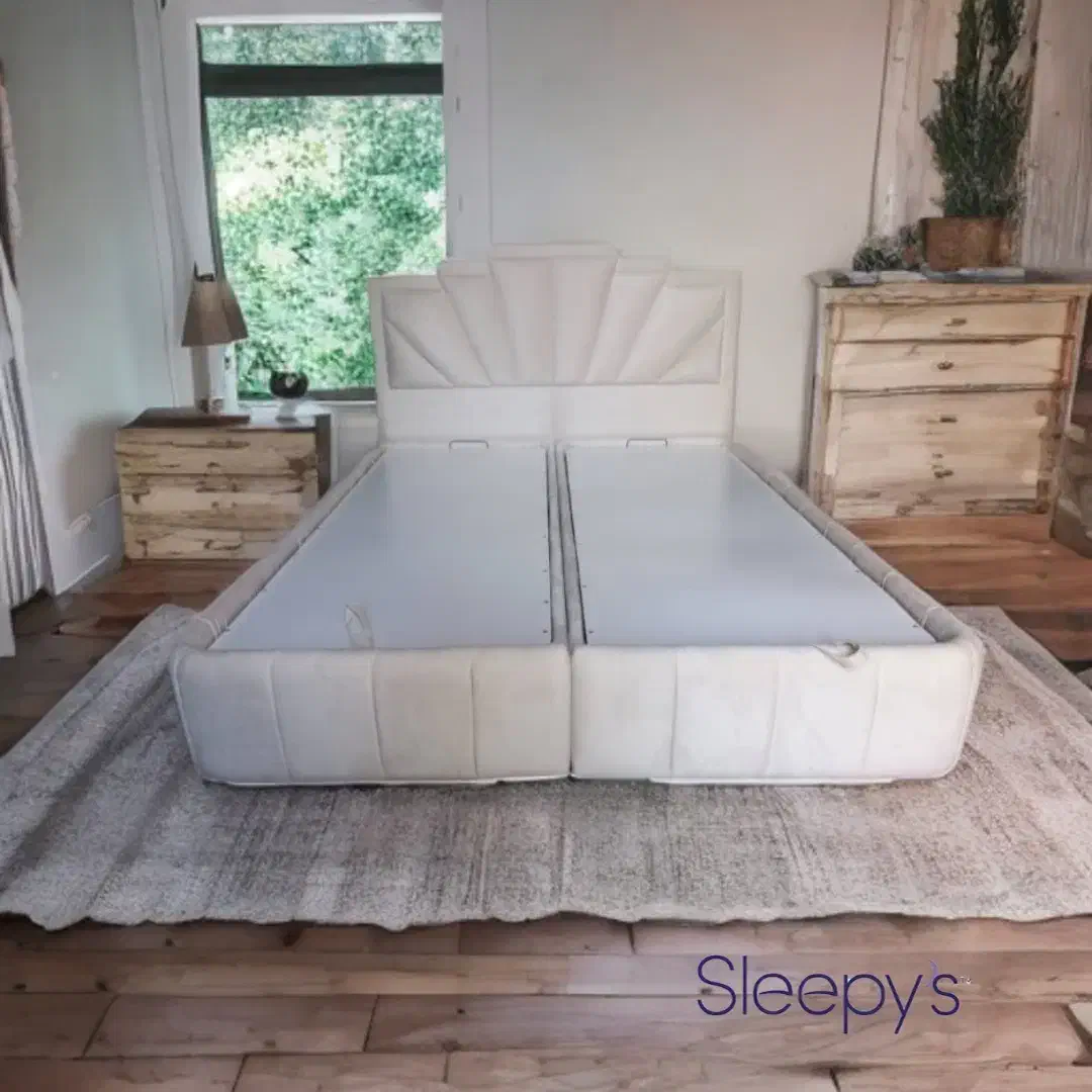 باکس جکدار ساده با تاج cnc دو تیکه اسلیپیز اقساطی|تخت و سرویس خواب|تهران, حکمت|دیوار