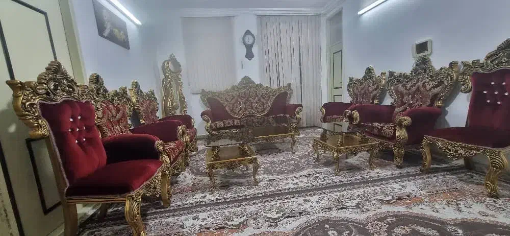 مبل سلطنتی|مبلمان خانگی و میز عسلی|یاسوج, |دیوار