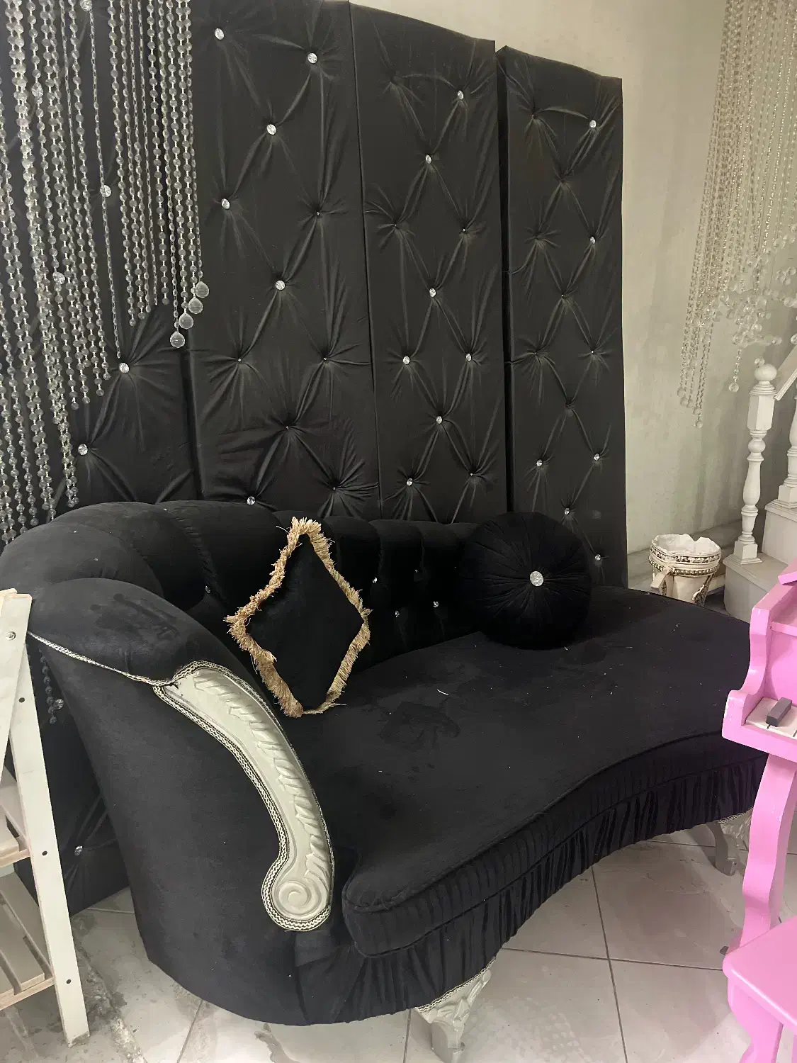 مبل شزلون با بک و آباژور|مبلمان خانگی و میز عسلی|ورامین, ورامین|دیوار