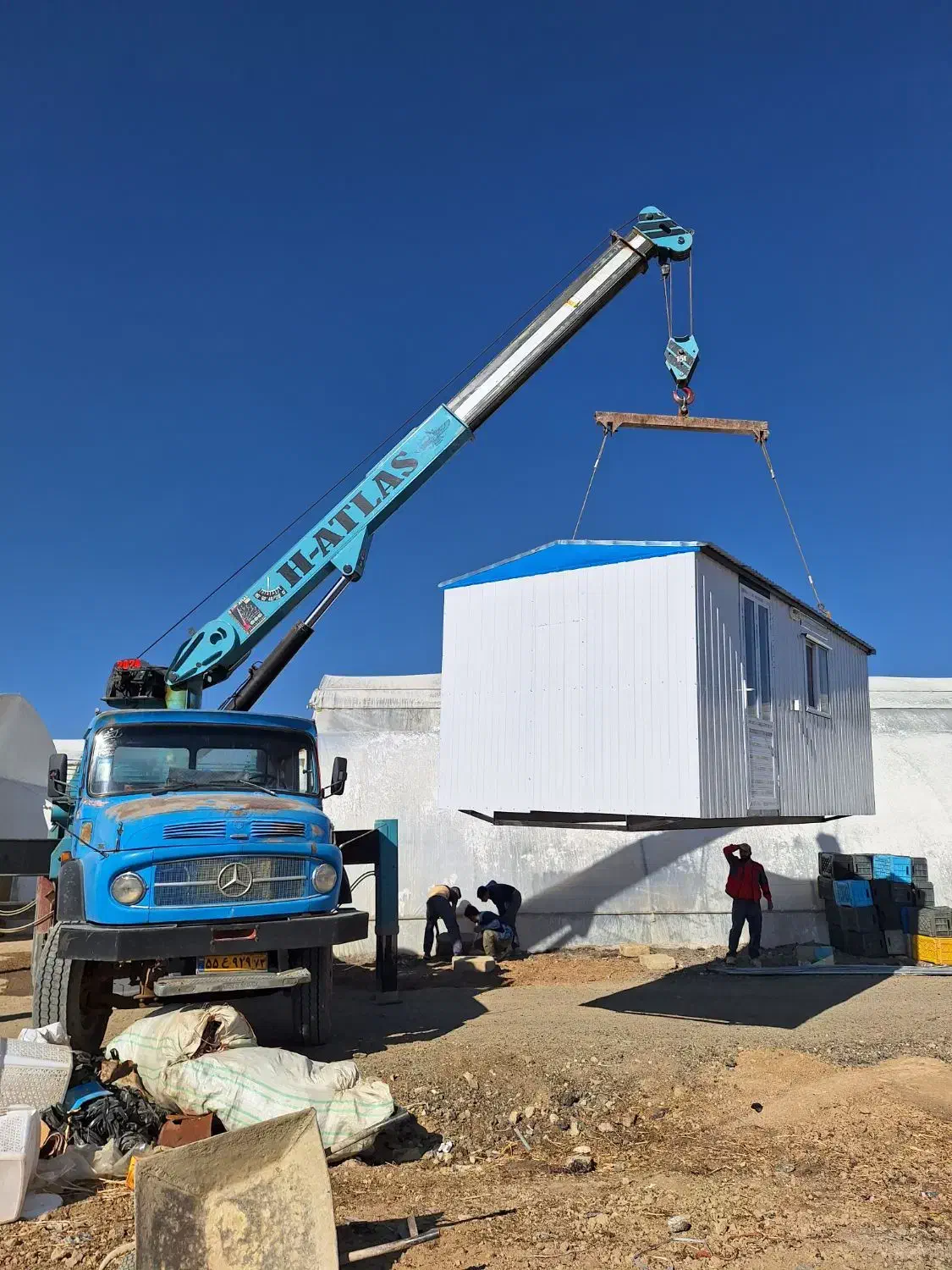 خدمات جرثقیل کفی ۱۰ تن|خدمات حمل و نقل|کبودرآهنگ, |دیوار