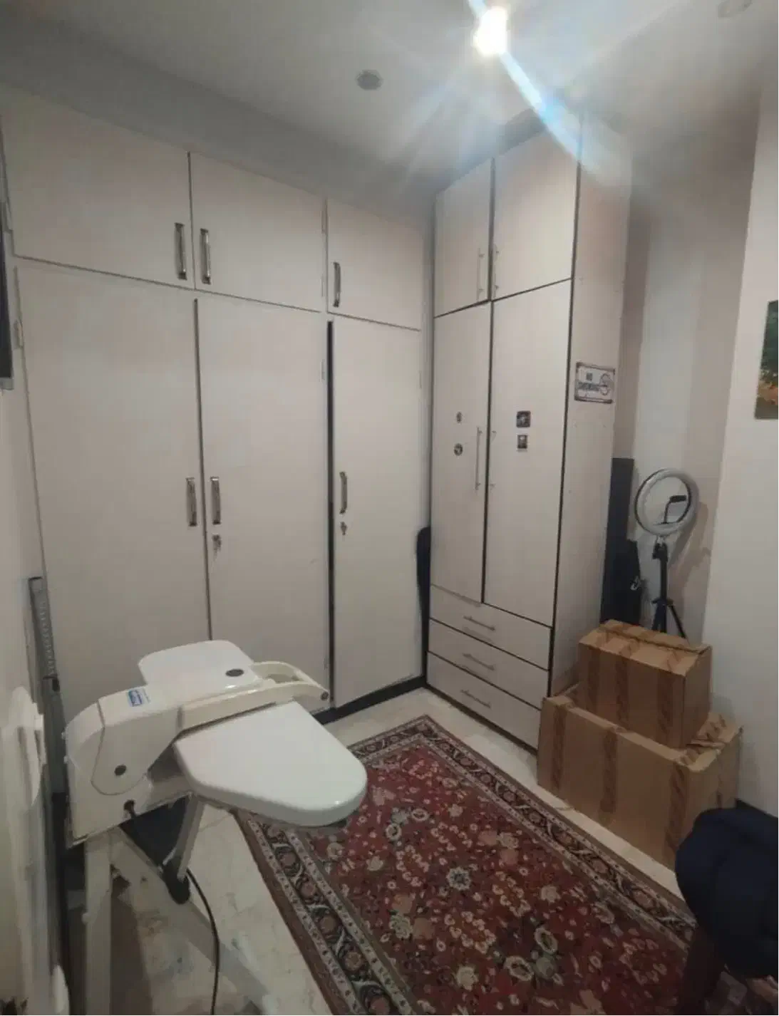 شهرک نفت ۷۶ متر تراورتن ۵ ساله