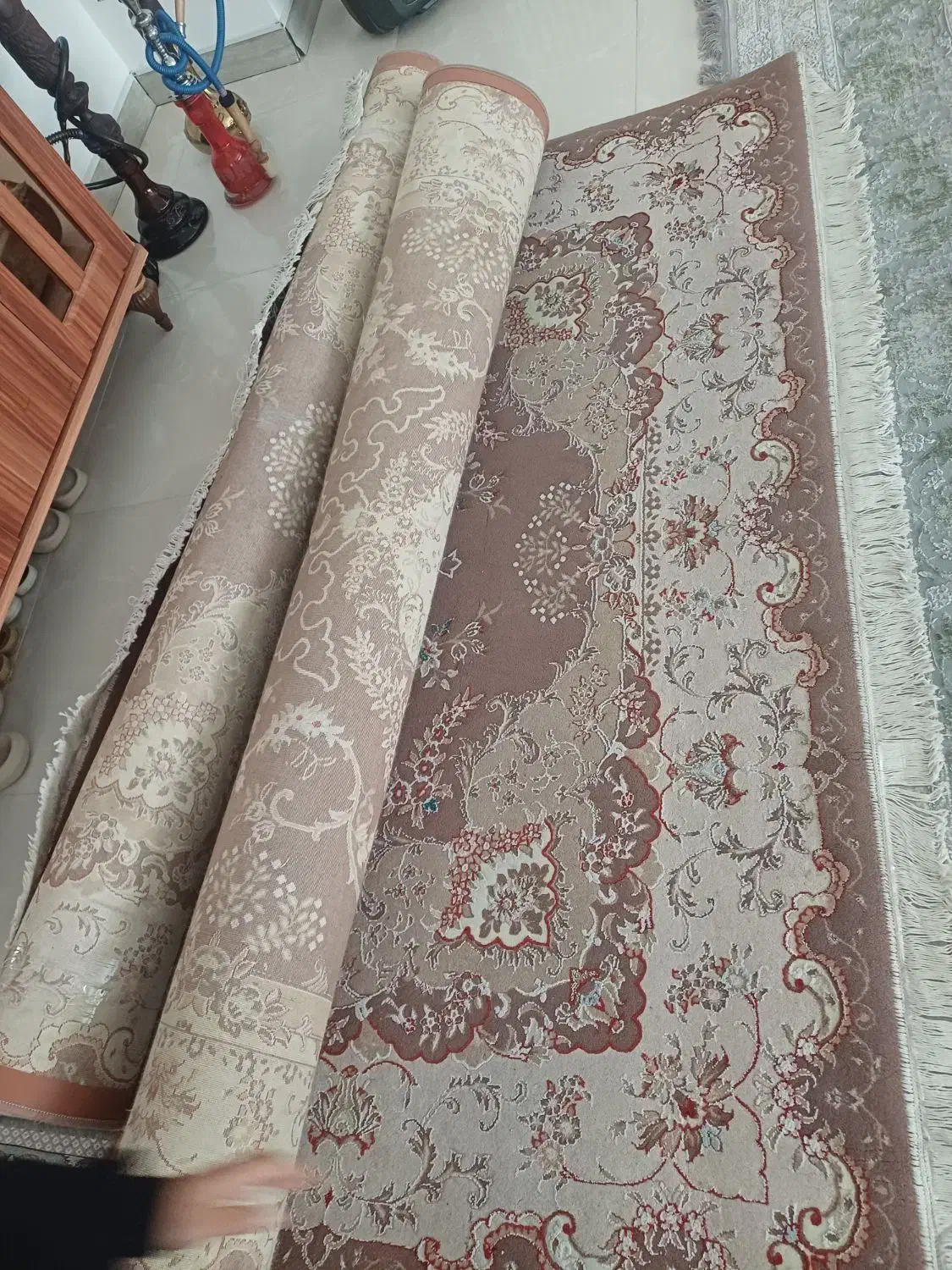 کرم فرش|روفرشی|چهارباغ, |دیوار