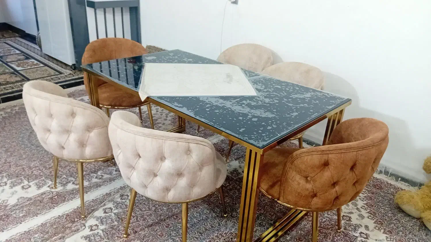 میز نهار خوری|میز و صندلی غذاخوری|مریوان, |دیوار