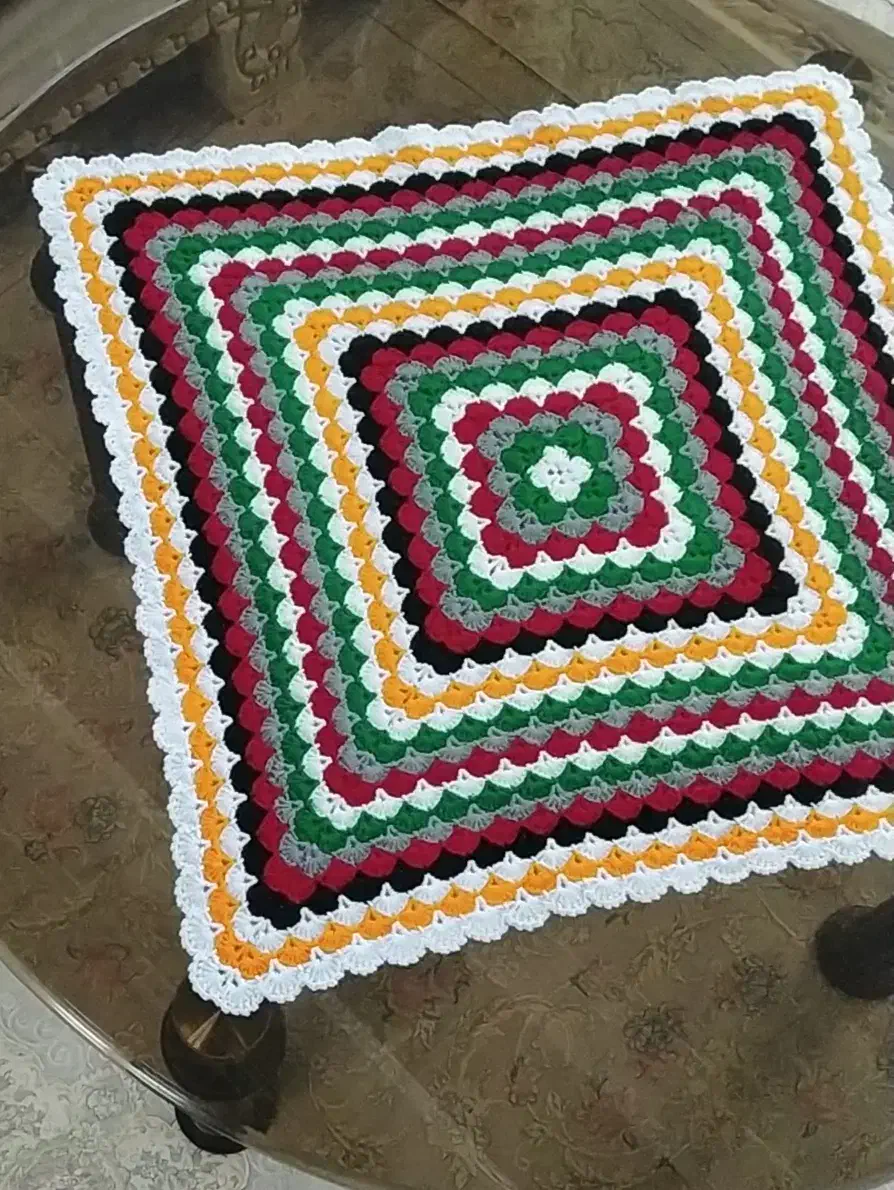 رومیزی|پرده، رانر، رومیزی|قم, وادی السلام|دیوار