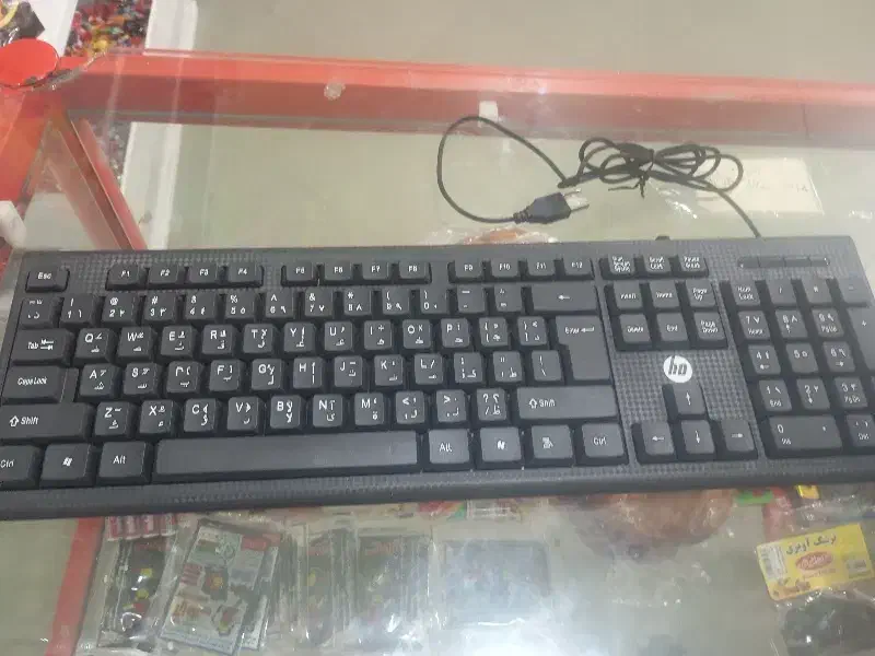 کیبورد مدل HP|قطعات و لوازم جانبی رایانه|میناب, |دیوار