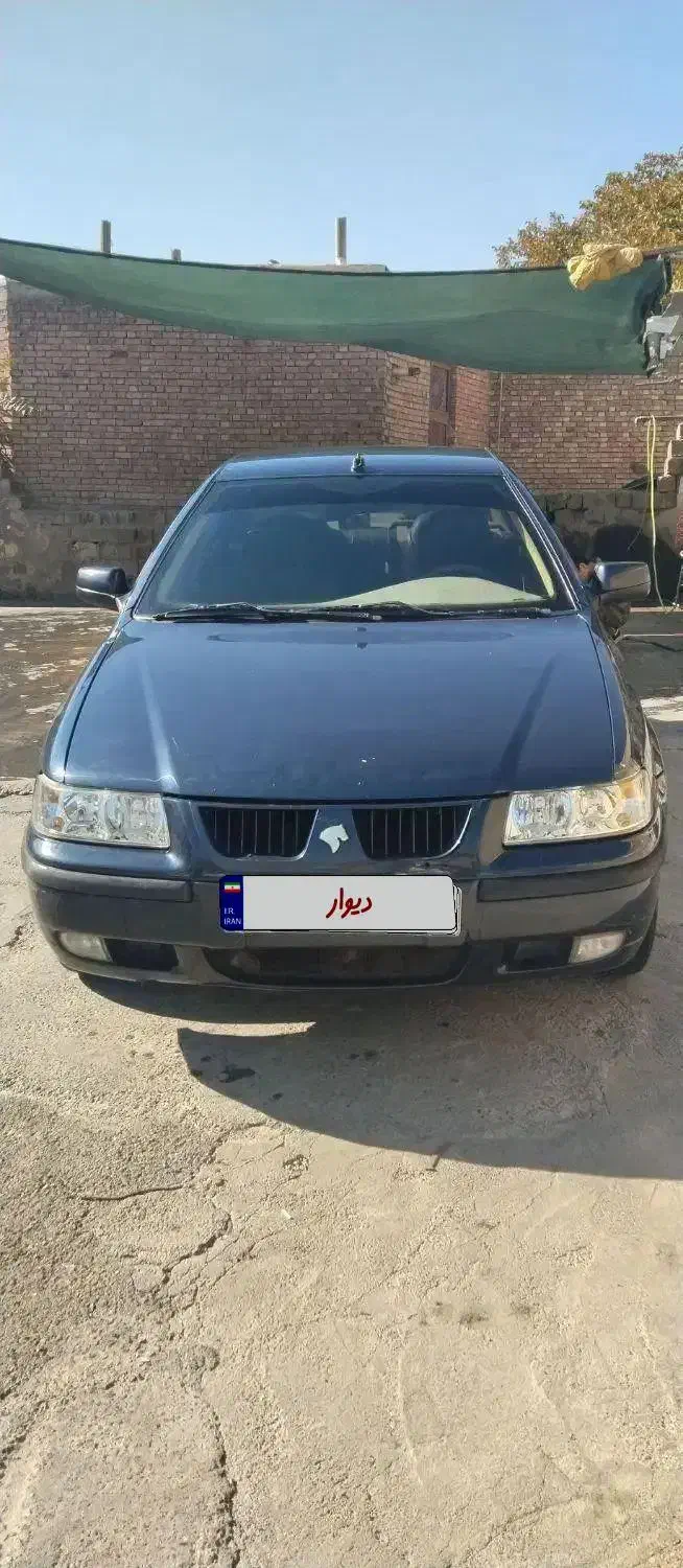 سمند اف 7مدل نودودو دوگانه فابریک رنگ ابی متالیک|خودرو سواری و وانت|پیرانشهر, |دیوار