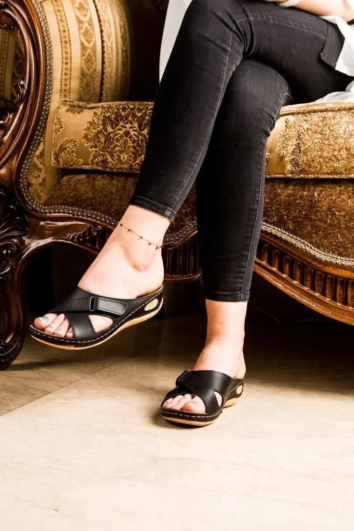 دمپایی زنانه دست دوز طبی مدل فریبا (عُمده)|کیف، کفش، کمربند|اردبیل, |دیوار