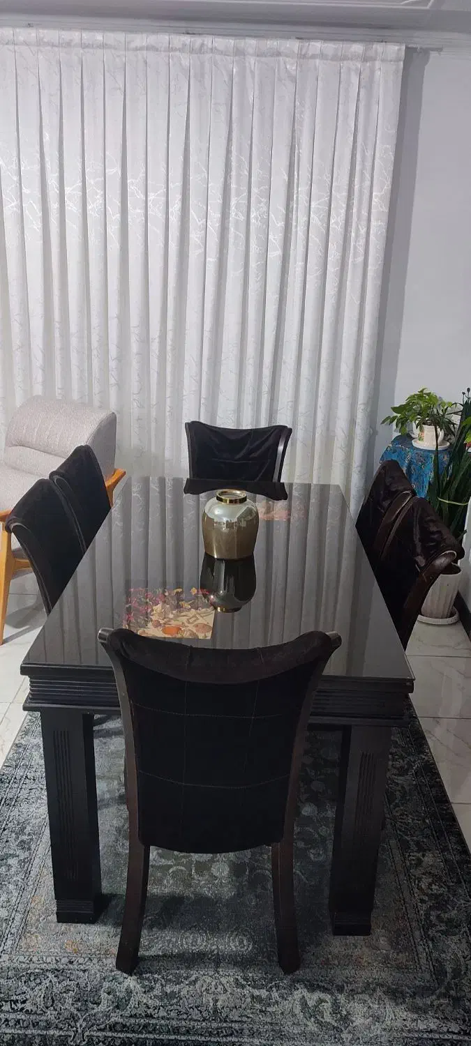 میز نهار خوری ۶ نفره|میز و صندلی غذاخوری|هشتگرد, شهرک بعثت|دیوار