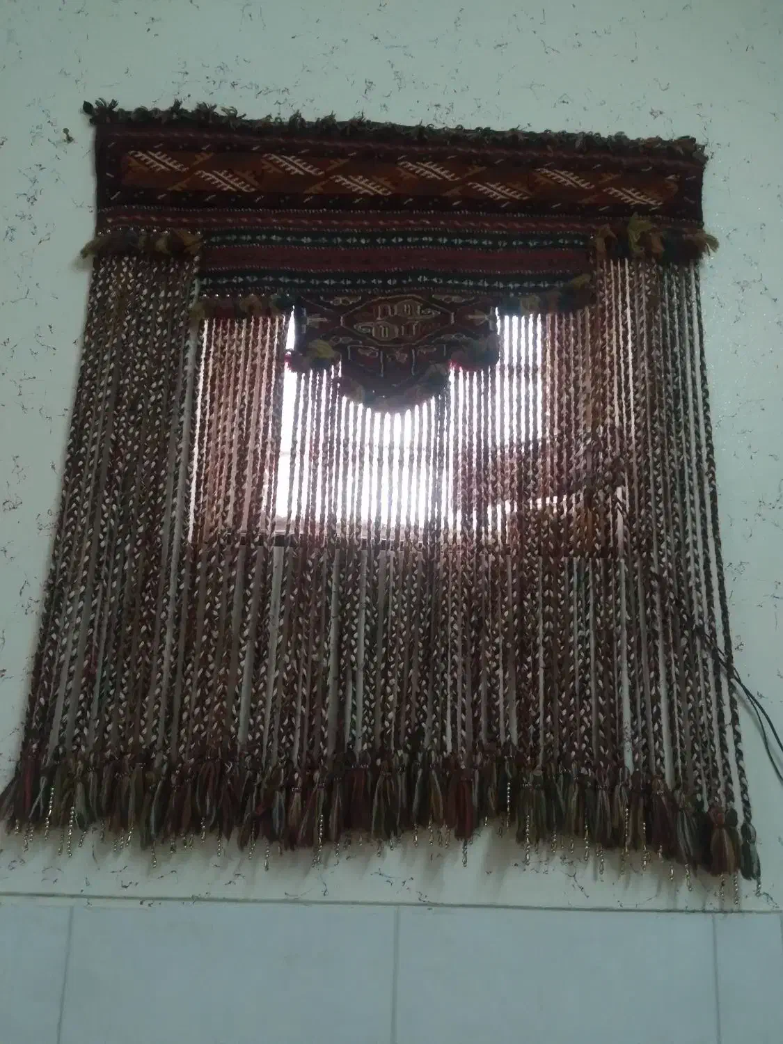 پرده دست بافت|فرش|خمینی‌شهر, |دیوار