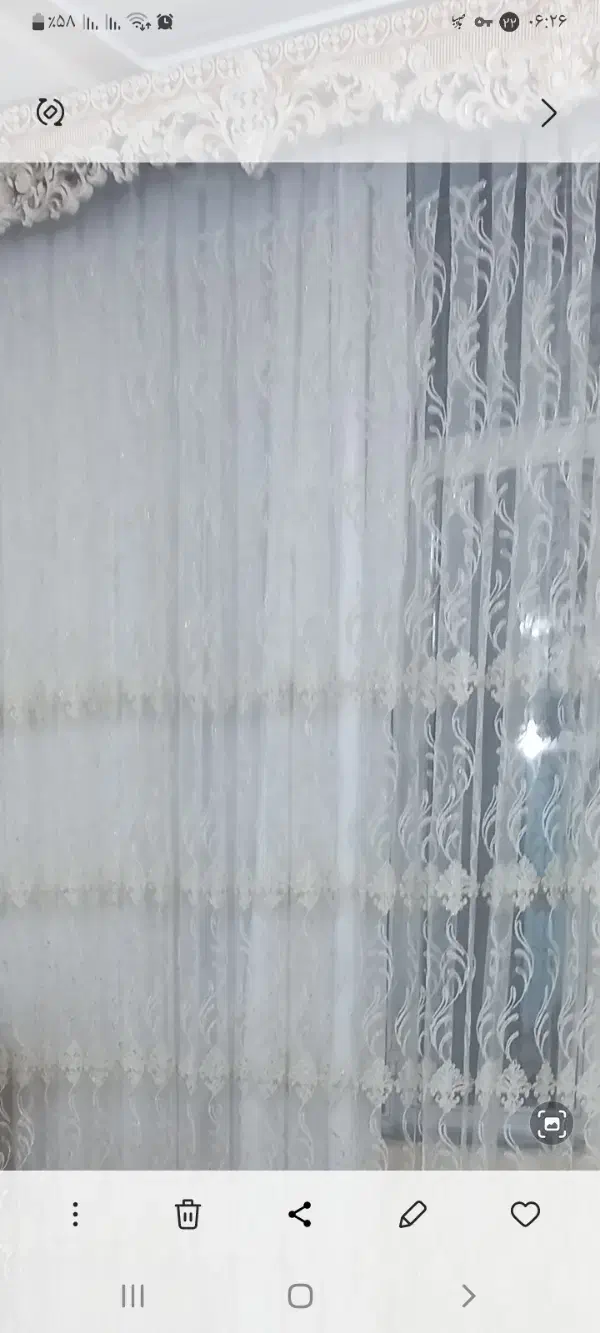 پرده وزیر پرده وکتیبه و۲چوب پرده|پرده، رانر، رومیزی|میانه, |دیوار