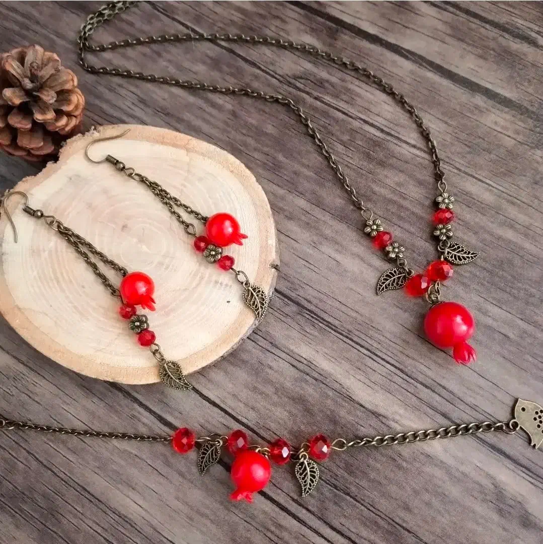 نیم ست یلدایی انار|بدلیجات|تیران, |دیوار