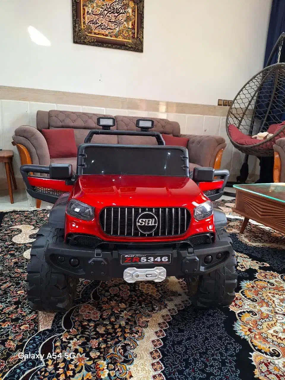 ماشین شارژی در حد نو|اسباببازی بچه|خرانق, |دیوار