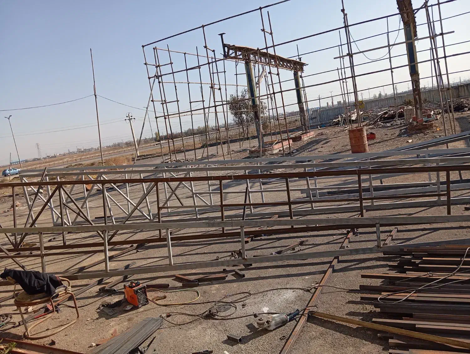 شیروانی نما لمبه سردری جوشکاری|خدمات پیشه و مهارت|اردبیل, |دیوار