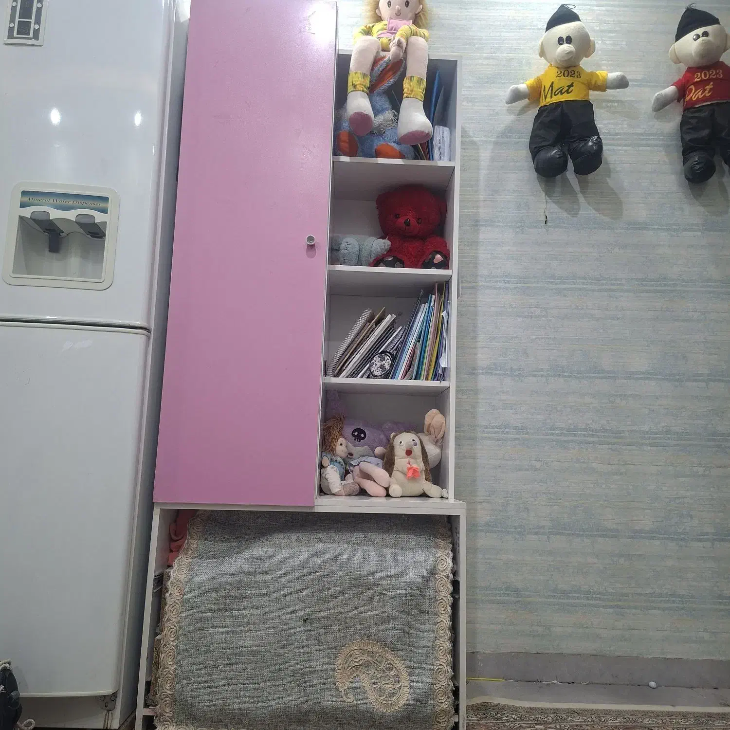 کمد کودک|کتابخانه، شلف، قفسه‌های دیواری|تربت جام, میان جام|دیوار