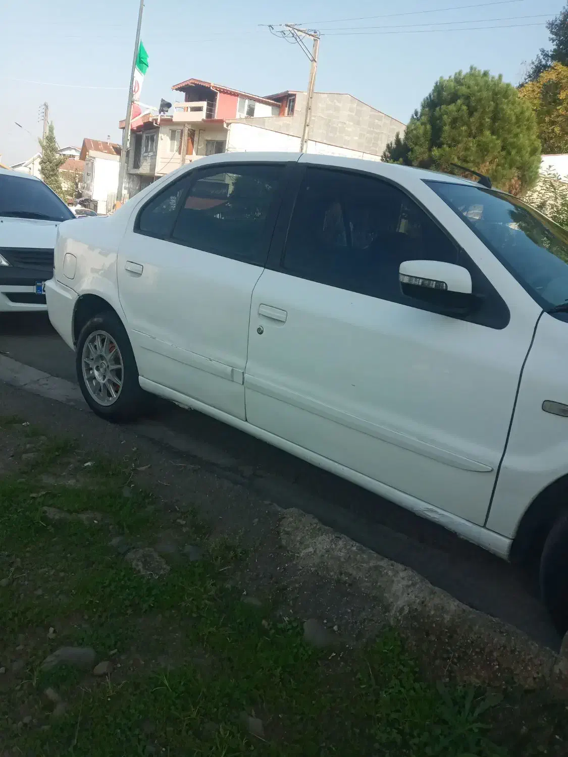 سمندسورن معمولی سفید۸۷تک سوزفروش فوری|خودرو سواری و وانت|رانکوه, |دیوار