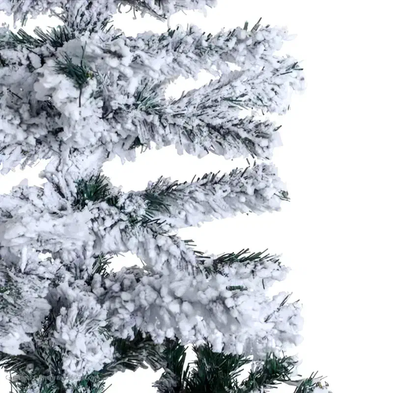 درخت کریسمس تمام برفی (برف سنگین)|گل مصنوعی|رشت, انصاری|دیوار