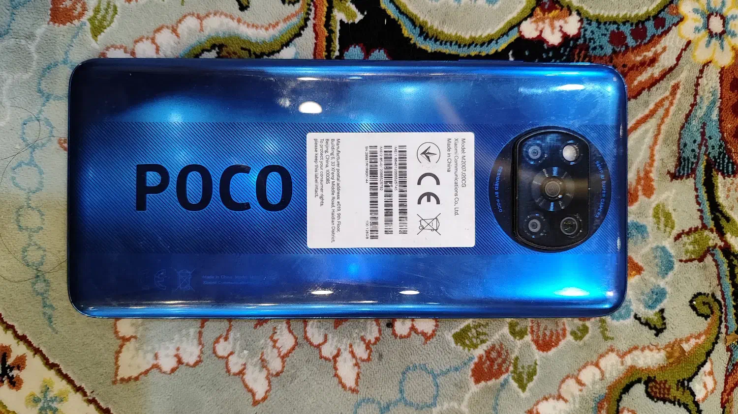 فروش گوشی پوکو ایکس ۳nfc|موبایل|لنجان, |دیوار