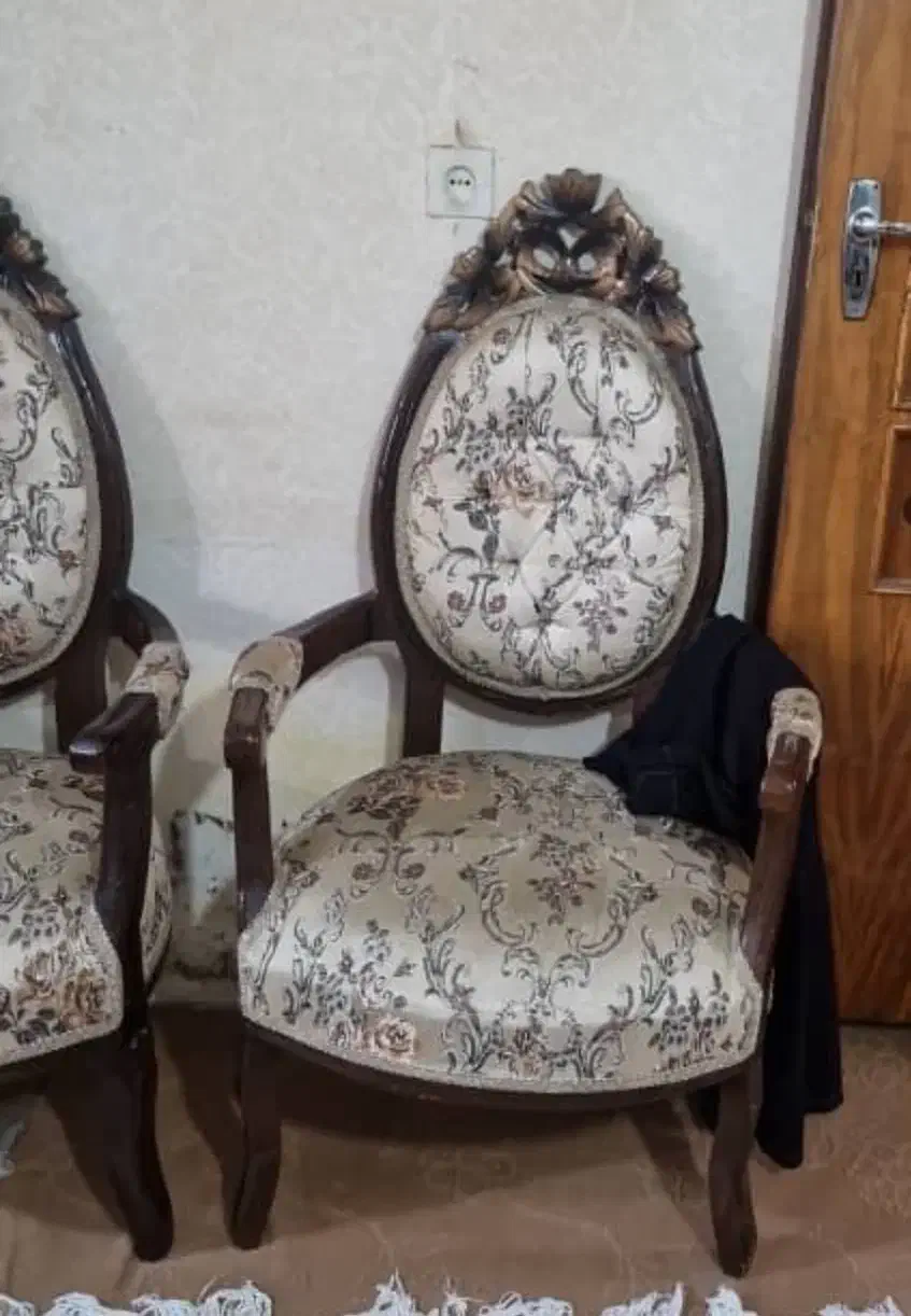 مبلمان سلطنتی در حد نو|مبلمان خانگی و میز عسلی|کرمانشاه, |دیوار