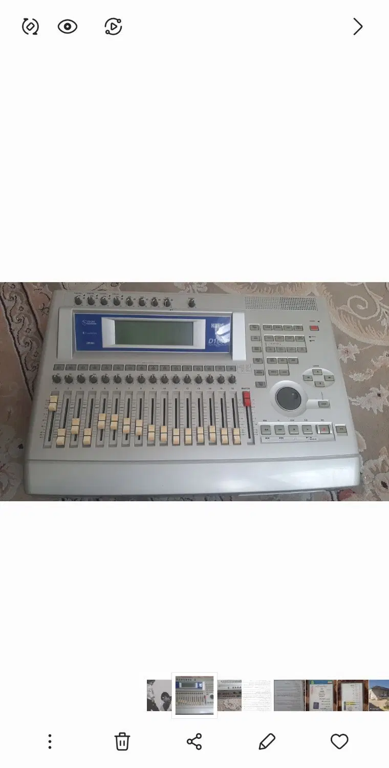 میکسر و رکوردر دیجیتال Korg D1600|سیستم صوتی خانگی|تهران, طرشت|دیوار