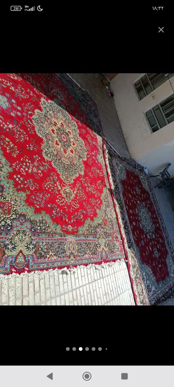 سه تخته فرش ۱۲متری|فرش|ایلام, |دیوار