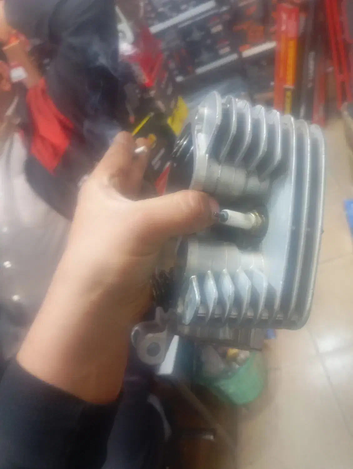 سر سیلندر موتور هندا 150|قطعات یدکی و لوازم جانبی|باسمنج, |دیوار