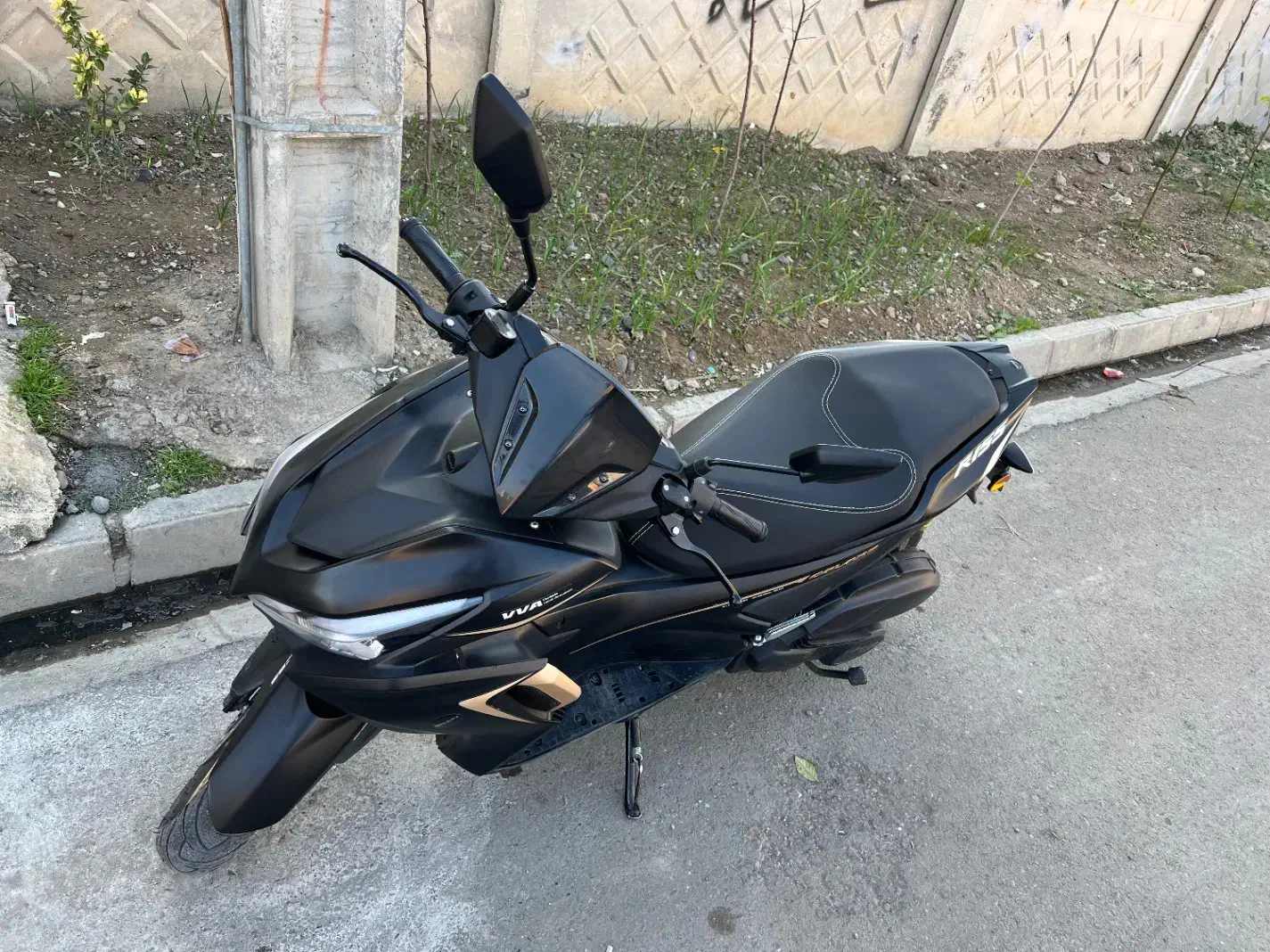 موتور آیروکس 155|موتورسیکلت|پارس‌آباد, |دیوار