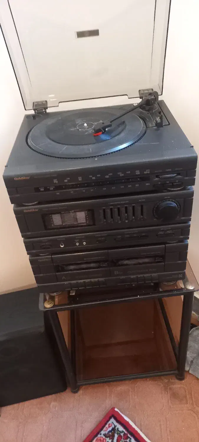 دستگاه سه کاره ضبط و گرام وپخش کره ای|سیستم صوتی خانگی|سنندج, |دیوار