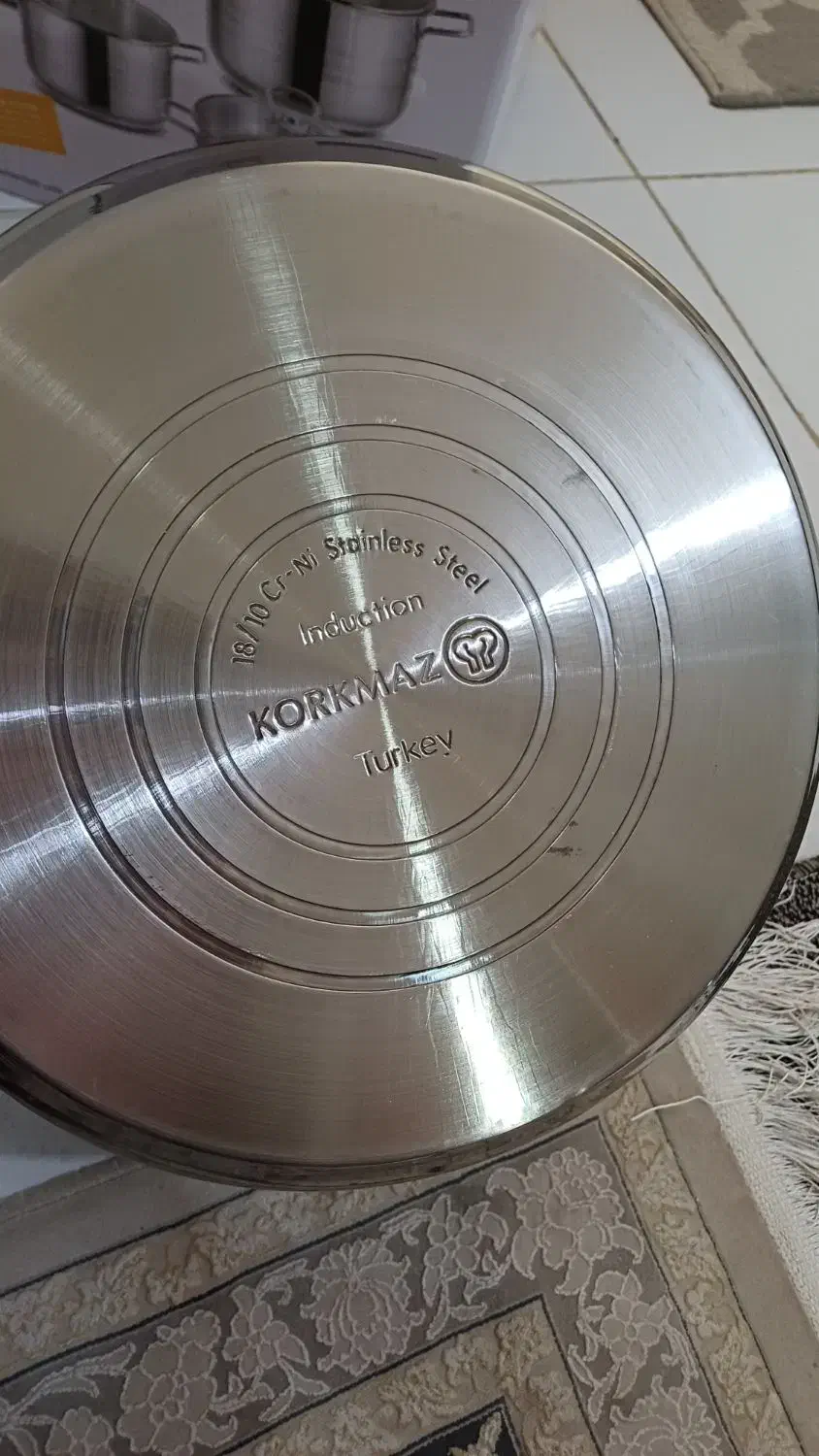 قابلمه استیل کرکماز اصل سایز۳۲|ظروف پخت‌وپز|ایلام, |دیوار