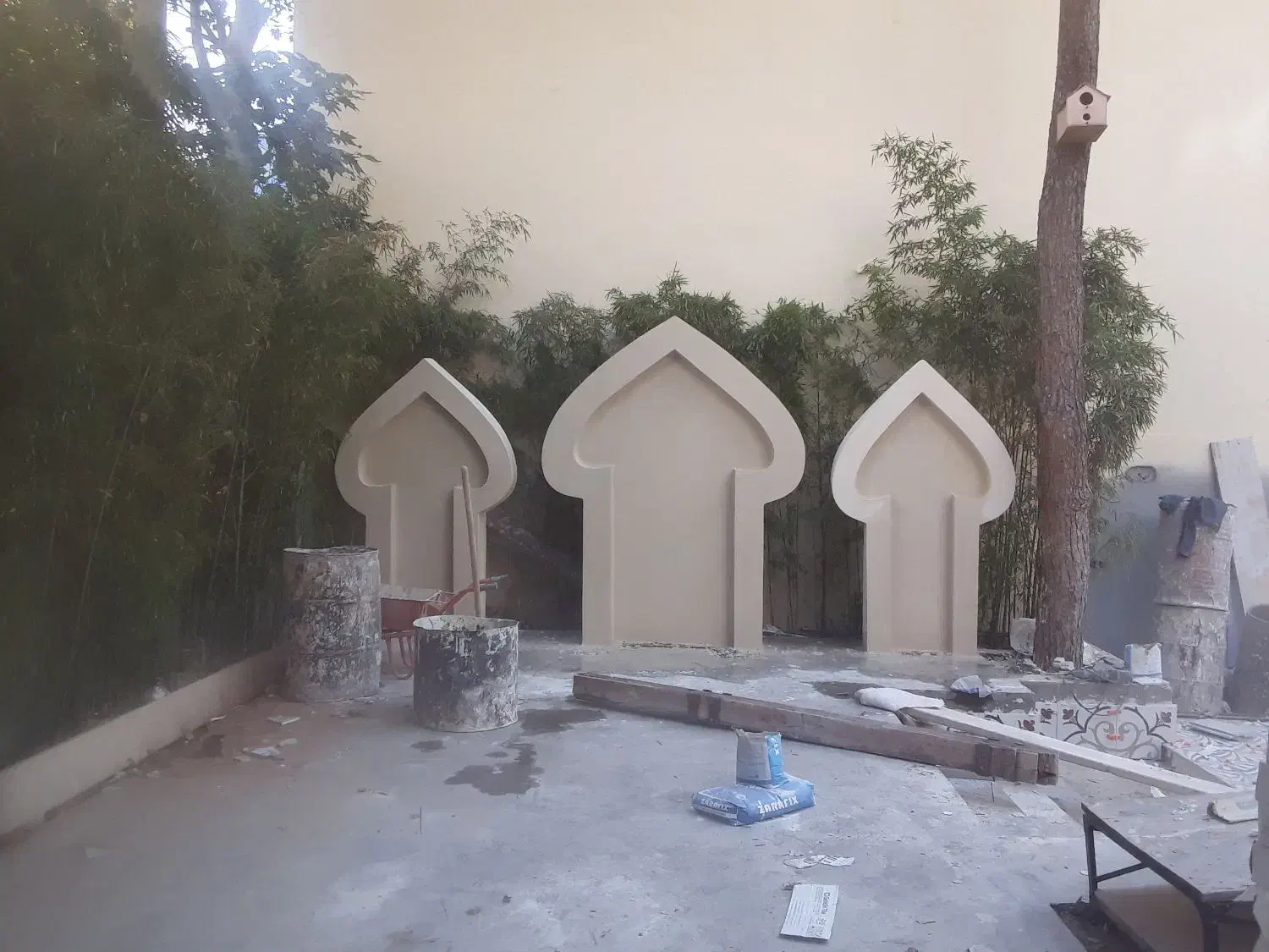 سیمانکاریابزارطرح|خدمات پیشه و مهارت|فردیس, نیروگاه برق|دیوار