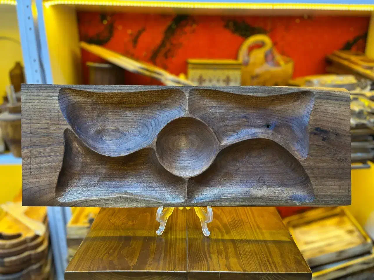 اردو خوریه چوبی|ظروف سرو و پذیرایی|اصفهان, کردآباد|دیوار