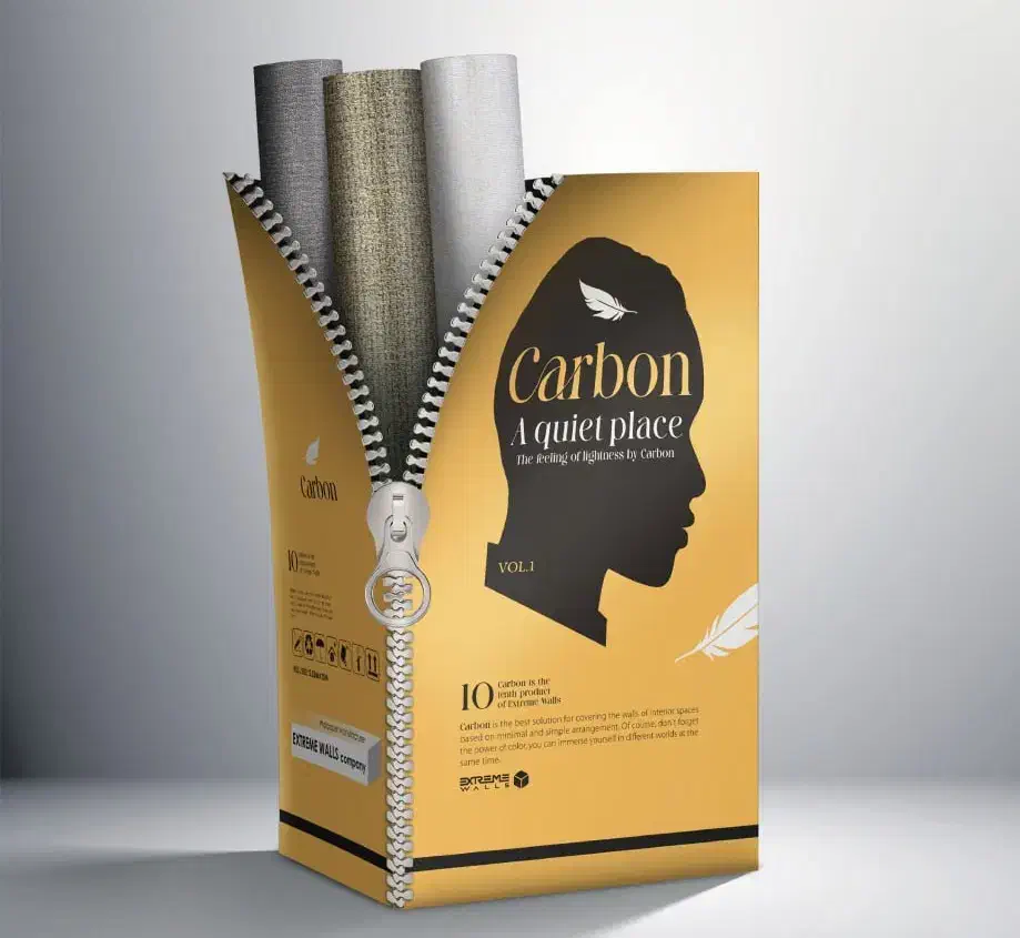 فروش کاغذ دیواری کربن وارداتی قابل شستشو|مصالح و تجهیزات ساختمان|تبریز, |دیوار