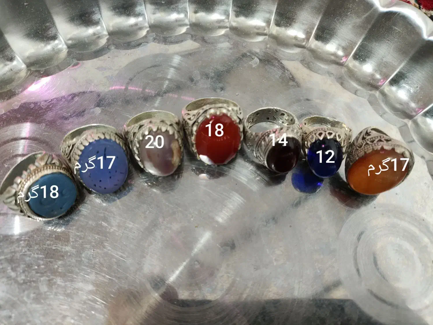 فروش انگشتر نقره|جواهرات|نیشابور, فرح بخش|دیوار