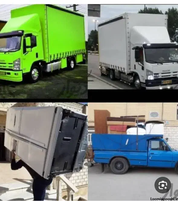 وانت بار حمل اثاثیه منزل و مبلمان ایسوزو با کارگر|خدمات حمل و نقل|زنجان, |دیوار