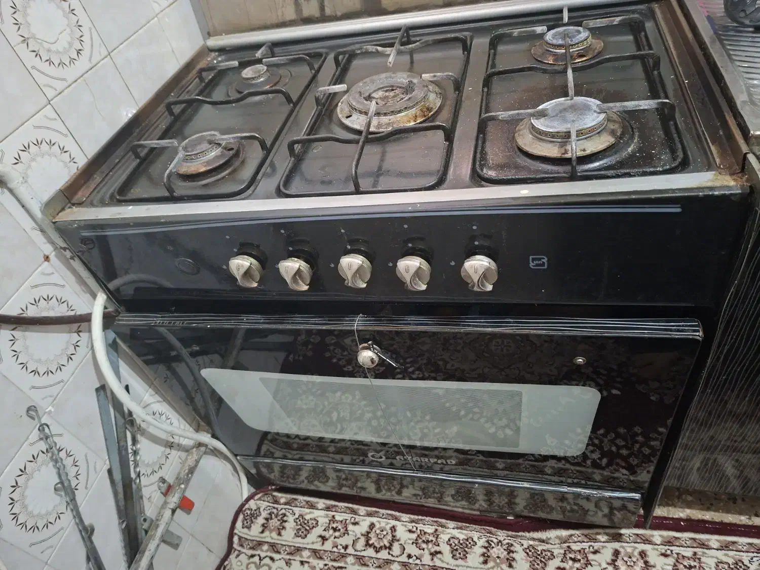 اجاق گاز پنج شعله درشهرری|اجاق گاز و لوازم برقی پخت‌وپز|ری, شهرک نظامی|دیوار