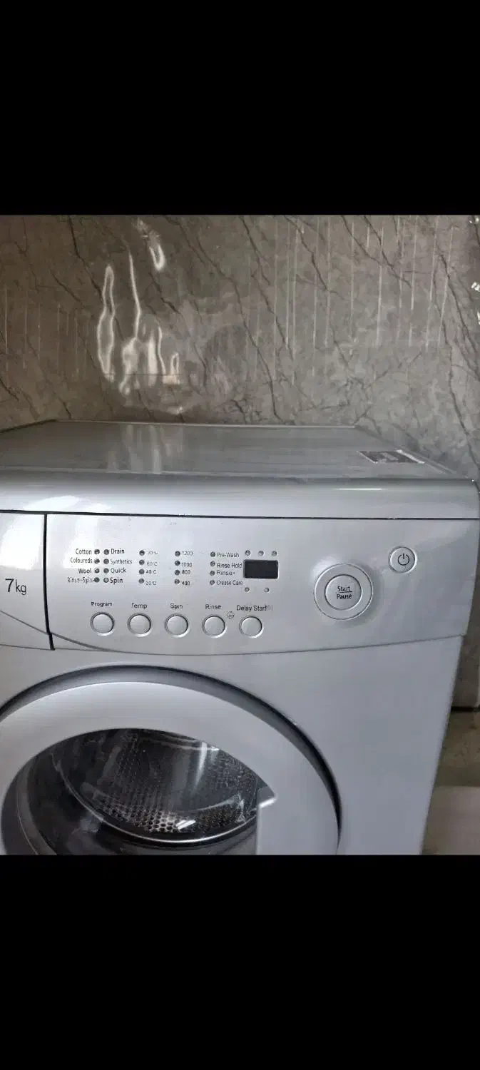 ماشین لباسشویی سامسونگ ۷کیلویی نقره‌ای باضمانت|ماشین لباسشویی و خشک‌کن لباس|چهاردانگه (تهران), |دیوار