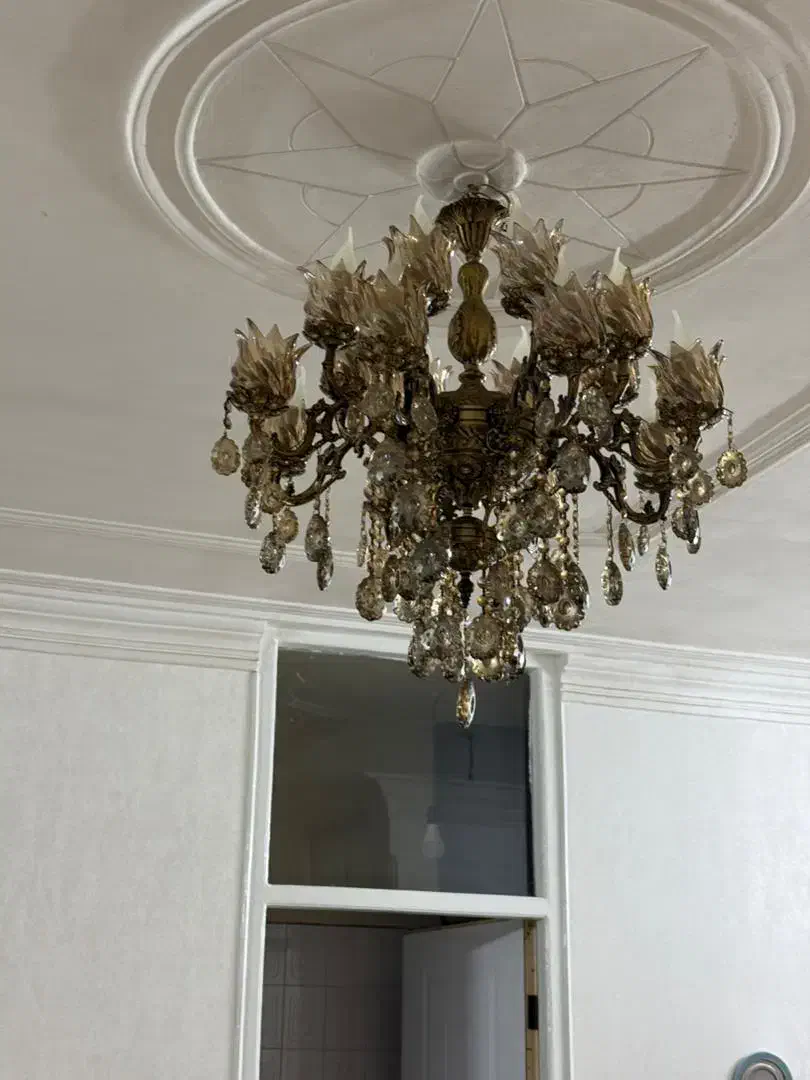 3عدد لوستر برنز 16 شاخه|لوستر و چراغ آویز|لاهیجان, گلستان|دیوار