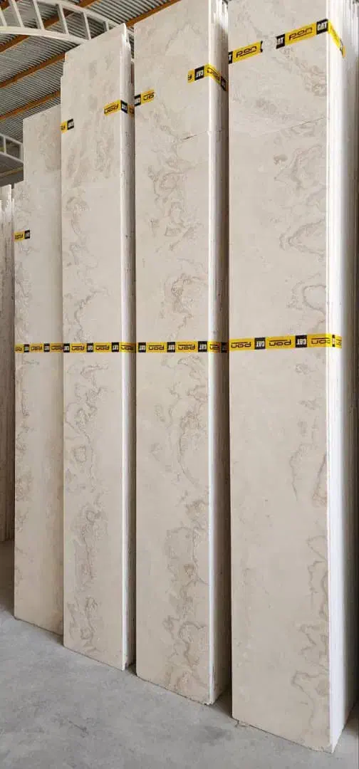 سنگ نما سفید تراورتن به قیمت اصفهان|مصالح و تجهیزات ساختمان|مشهد, توس (بلوار توس)|دیوار