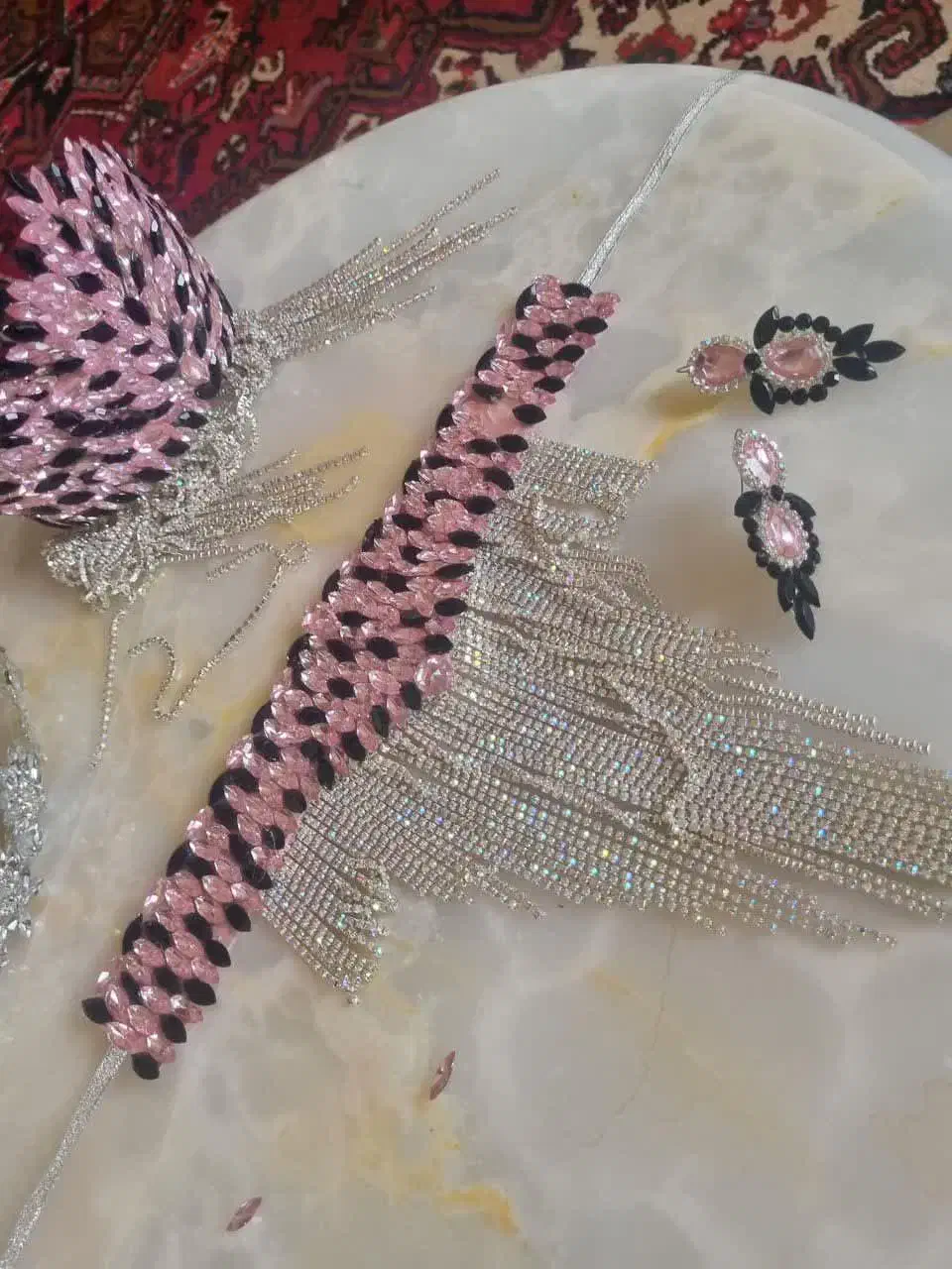 تاج گردنی و گوشواره|بدلیجات|تبریز, |دیوار