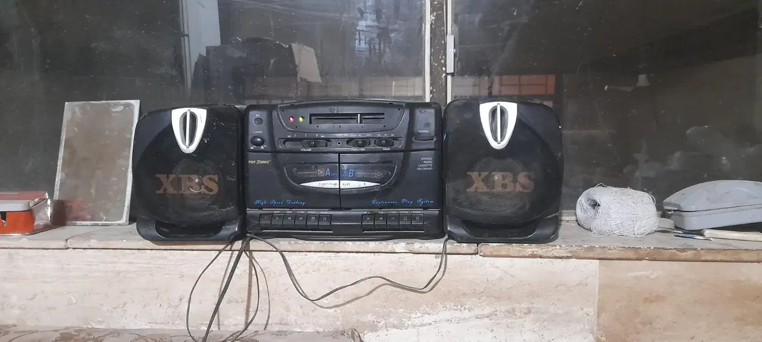 فروش رادیو ضبط قدیمی سالم روشن|کلکسیون و سرگرمی|تیران, |دیوار