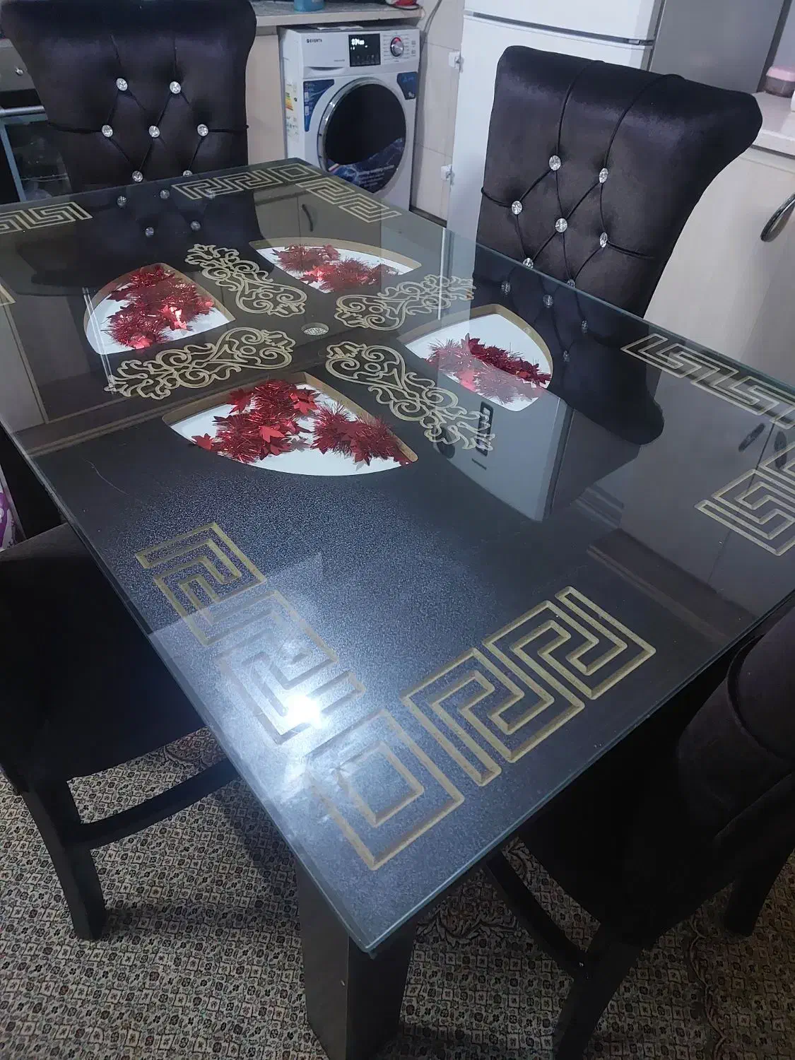 ناهار خوری ۴نفره|میز و صندلی غذاخوری|سراب, |دیوار