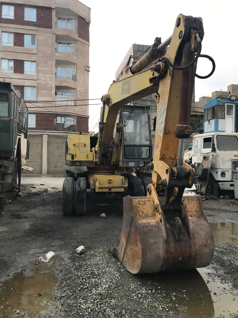 بیل مکانیکی هپکو چرخ لاستیکی he100|خودرو سنگین|تهران, شهید رجایی|دیوار