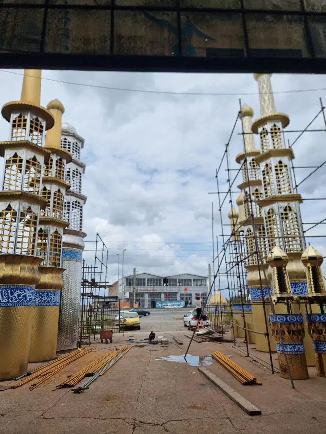 هنر|خدمات پیشه و مهارت|تربت‌حیدریه, مسجد جامع|دیوار