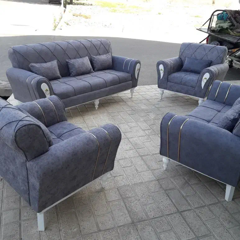 مبل راحتی ال و هفت نفره الماس|مبلمان خانگی و میز عسلی|رباط‌کریم, رباط‌کریم|دیوار