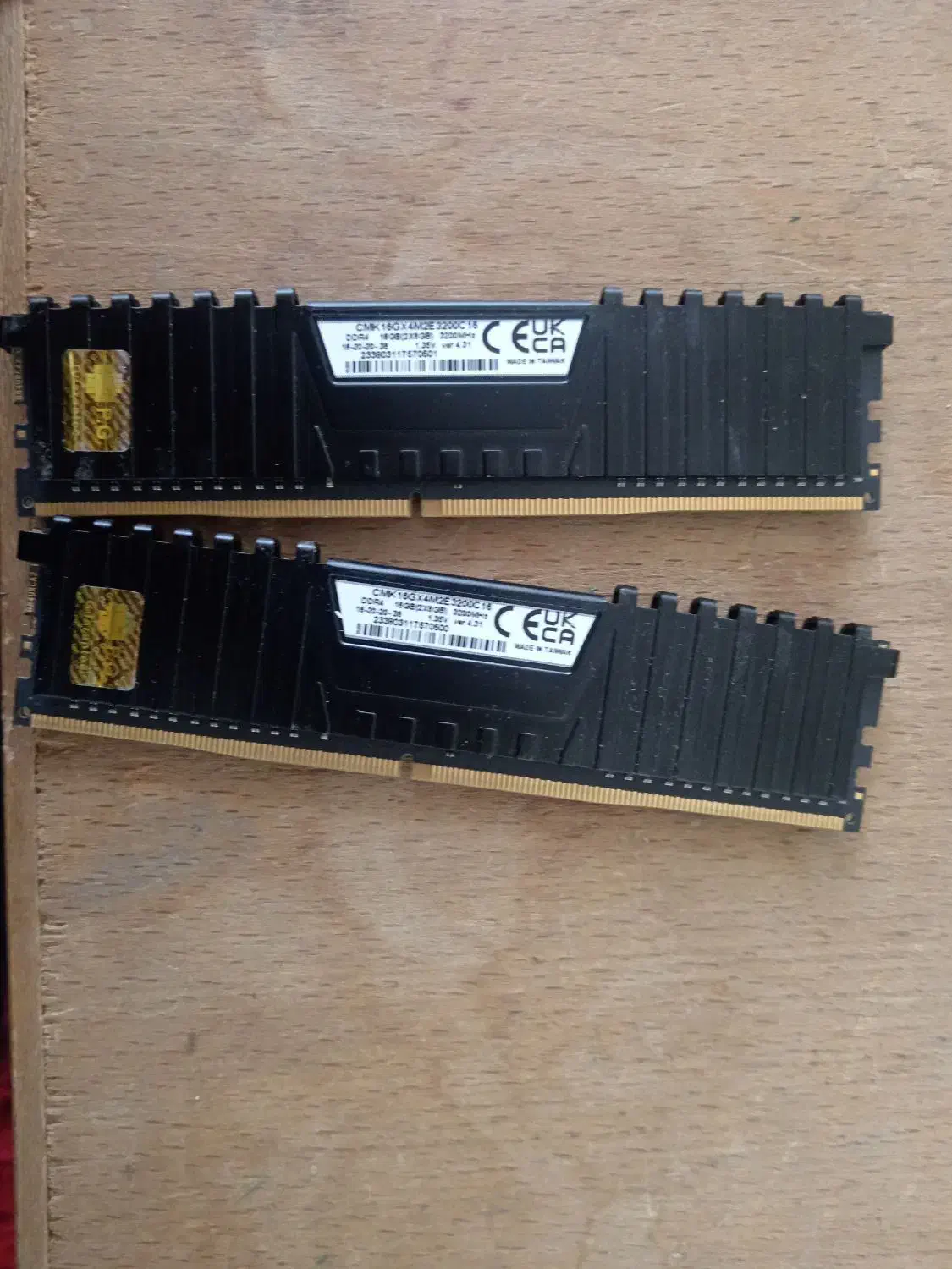 رم16 ddr4 دوکانال 3200 ram 16 corsair vengeance|قطعات و لوازم جانبی رایانه|شیراز, معالیآباد|دیوار