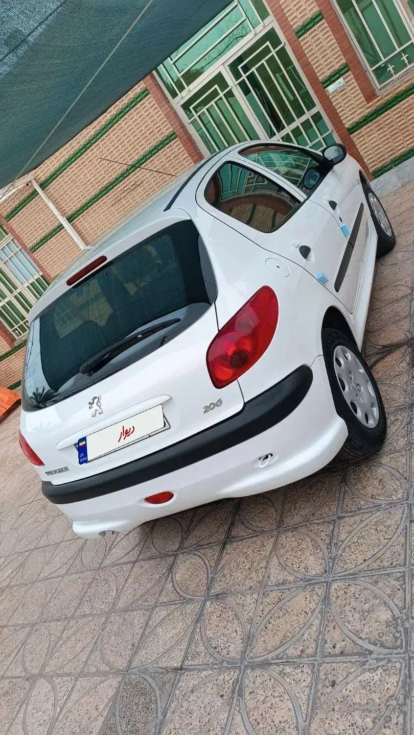 پژو۲۰۶ تیپ ۲|خودرو سواری و وانت|مشهد, ایثار|دیوار