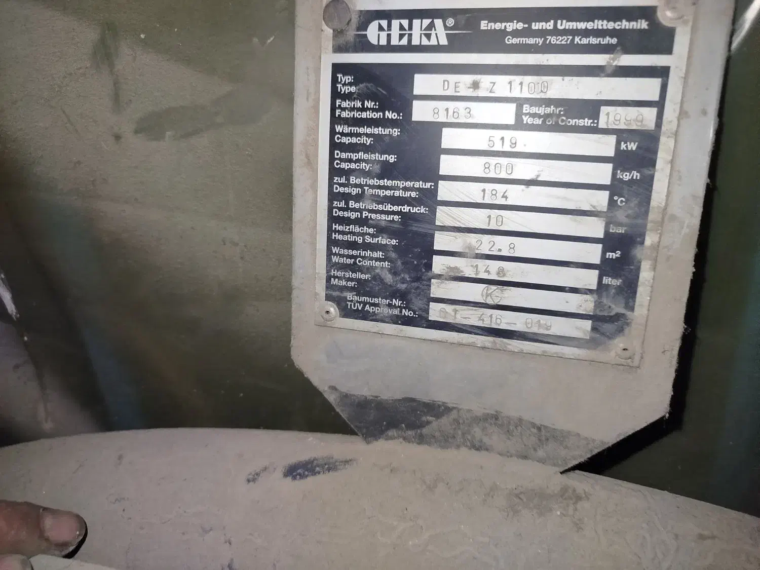 دیگ  بخار آلمان بویلر بخار|ماشین‌آلات صنعتی|تهران, سید خندان (جلفا)|دیوار